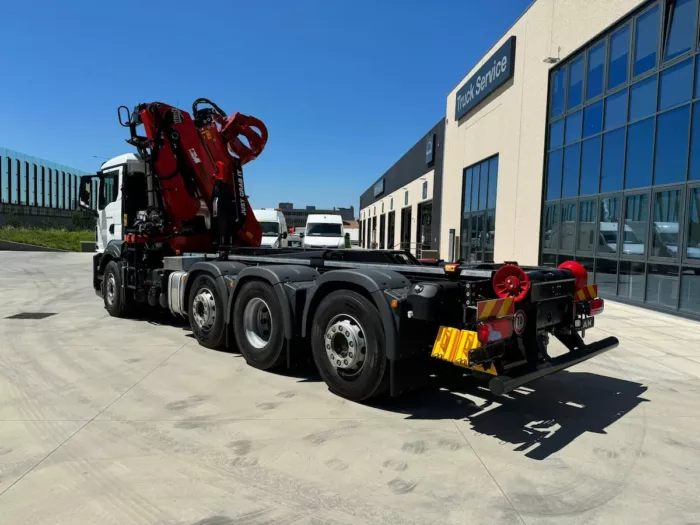MAN TGS 32.480 BL CH 1+3 SCARRABILE+GRU - immagine 4